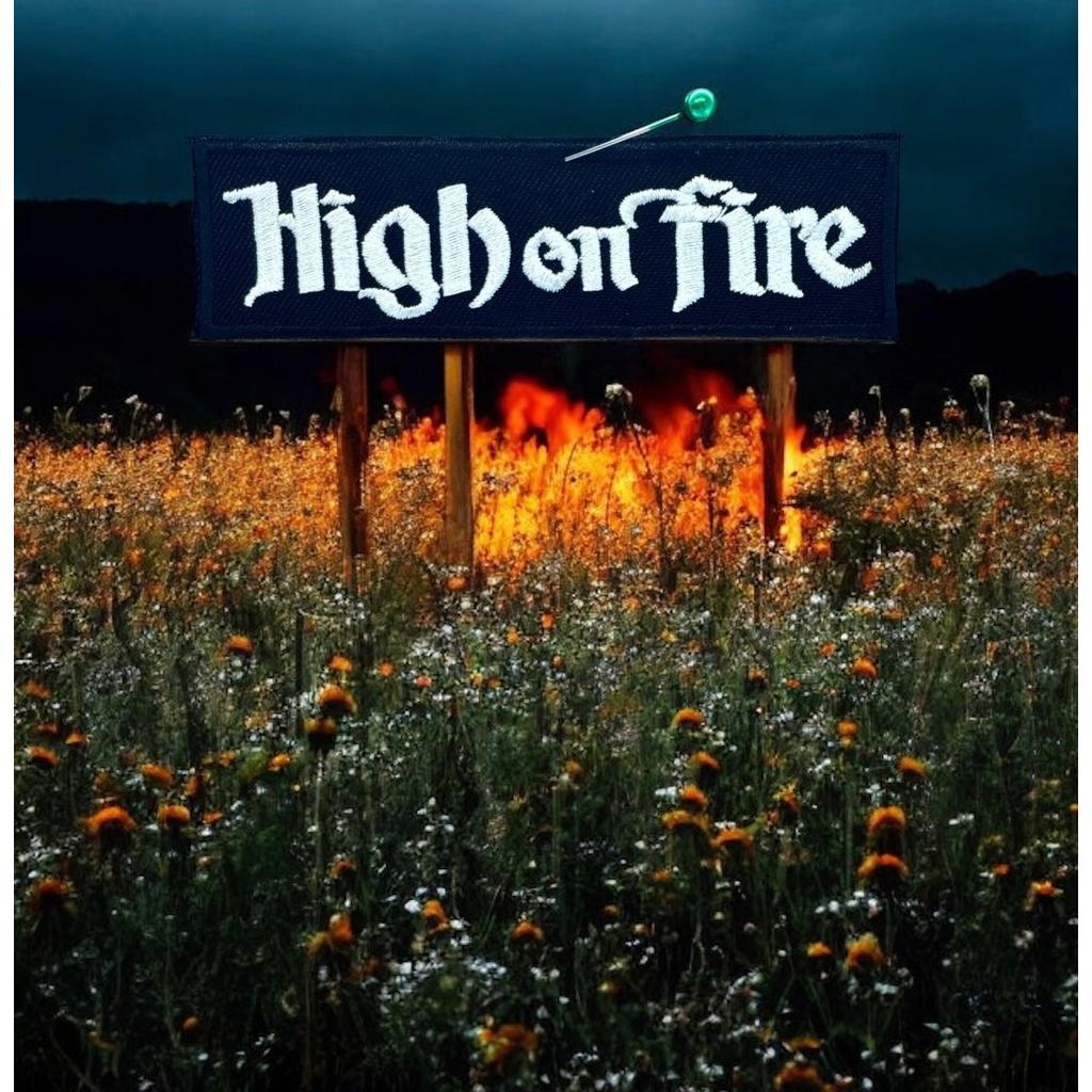 High on Fire - Logo hihamerkki - Hoopee.fi