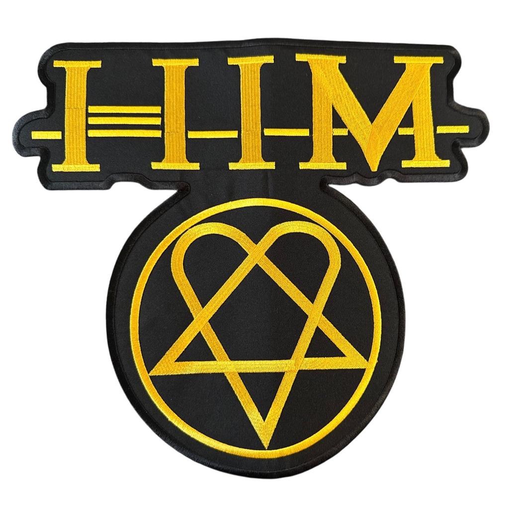 Him - Logo Heartagram gold selkämerkki - Hoopee.fi