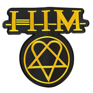 Him - Logo Heartagram gold selkämerkki - Hoopee.fi