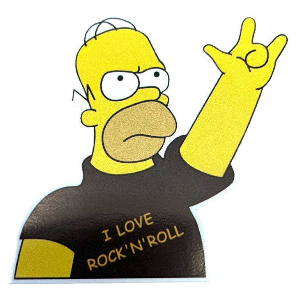 Homer I love rock n roll tarra - Hoopee.fi