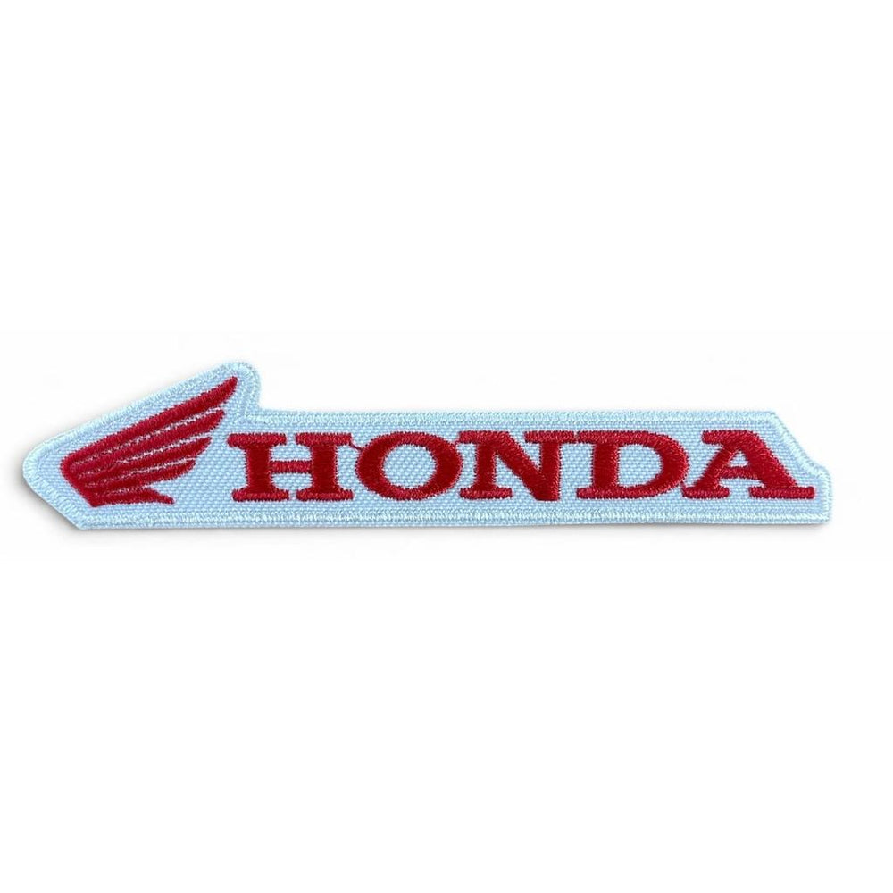 Honda - Puna-valko kangasmerkki - Hoopee.fi