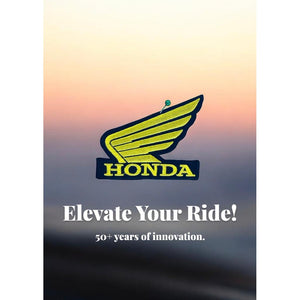 Honda - Yellow wing hihamerkki - Hoopee.fi
