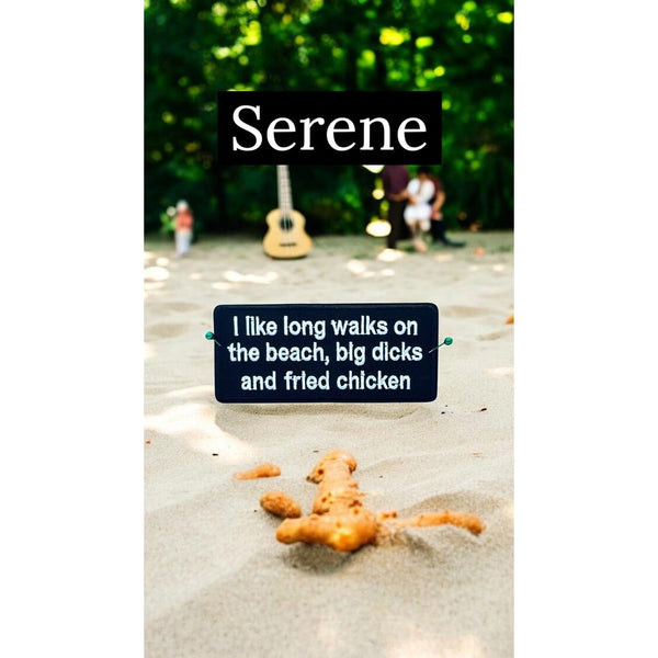 I like long walks kangasmerkki - Hoopee.fi