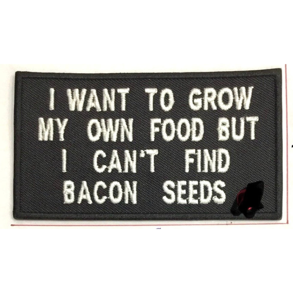 I want to grow my own food hihamerkki - Hoopee.fi