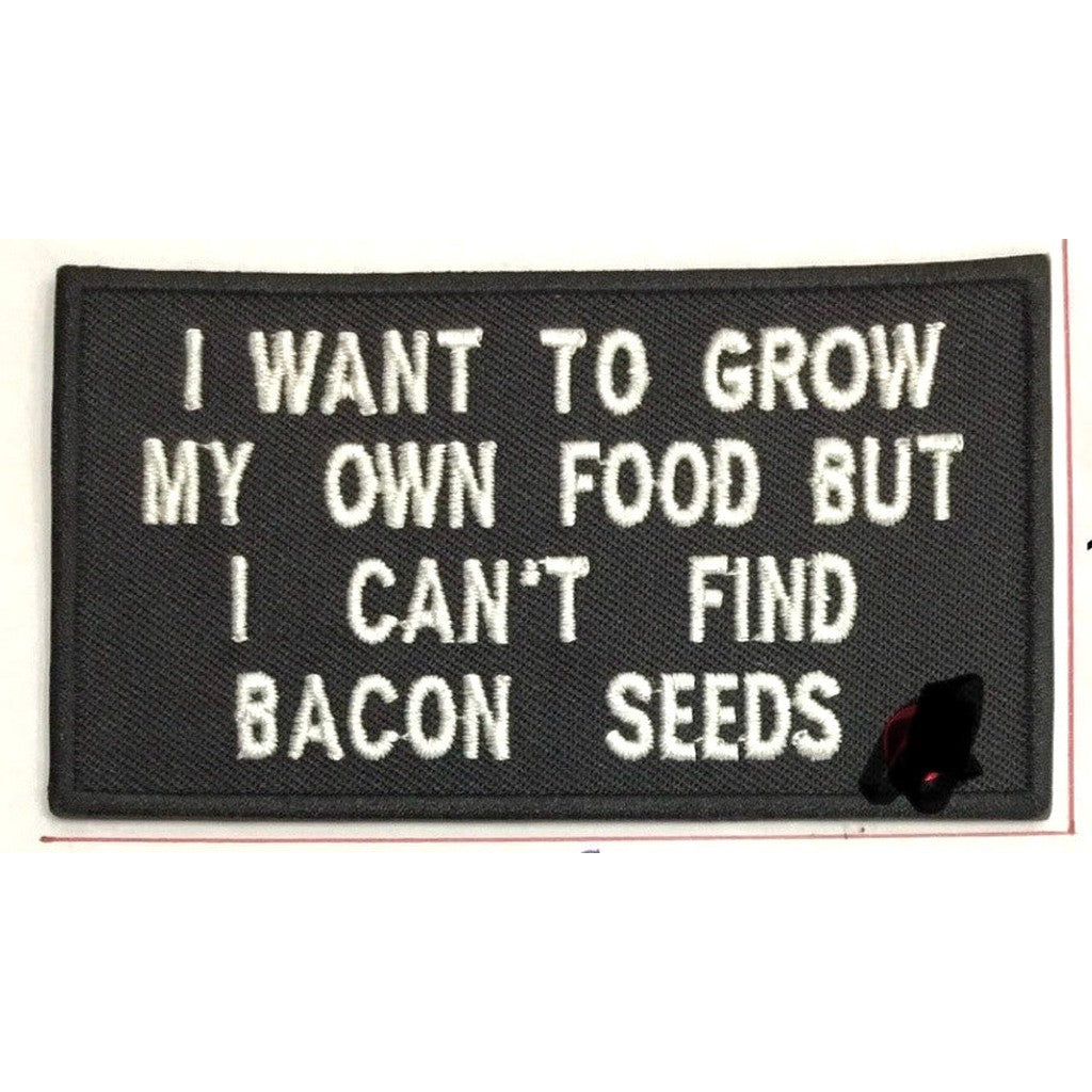 I want to grow my own food hihamerkki - Hoopee.fi