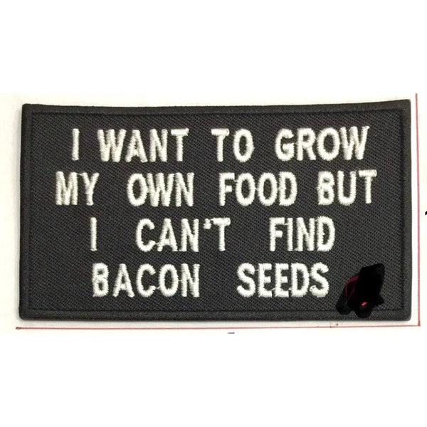 I want to grow my own food hihamerkki - Hoopee.fi