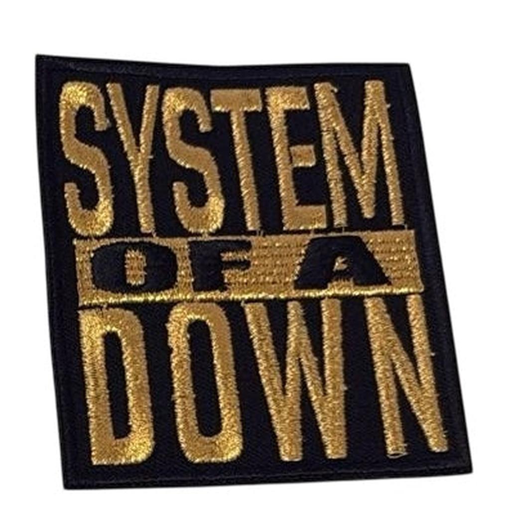 System of a Down - Gold logo hihamerkki - Hoopee.fi
