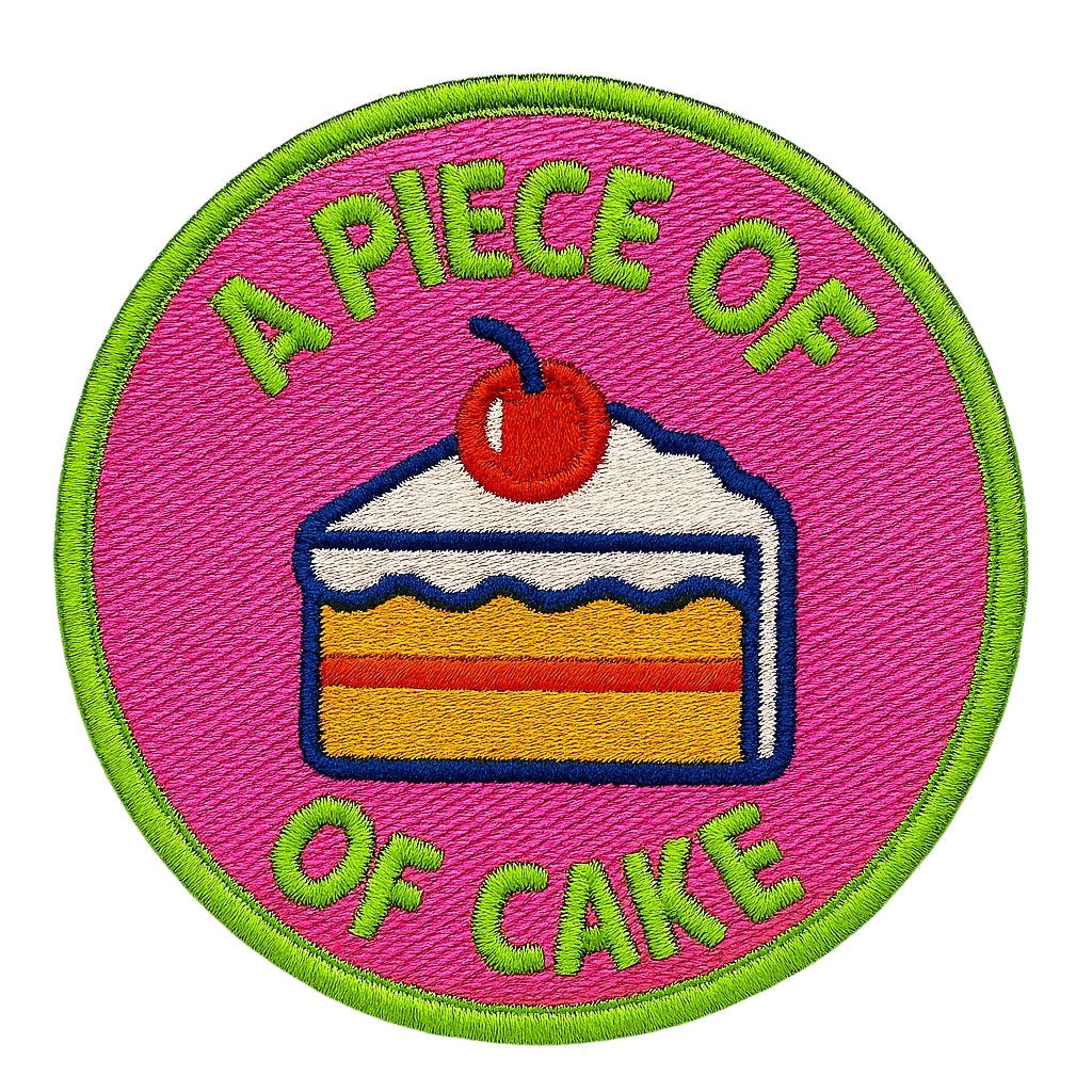 A piece of cake kangasmerkki - Hoopee.fi