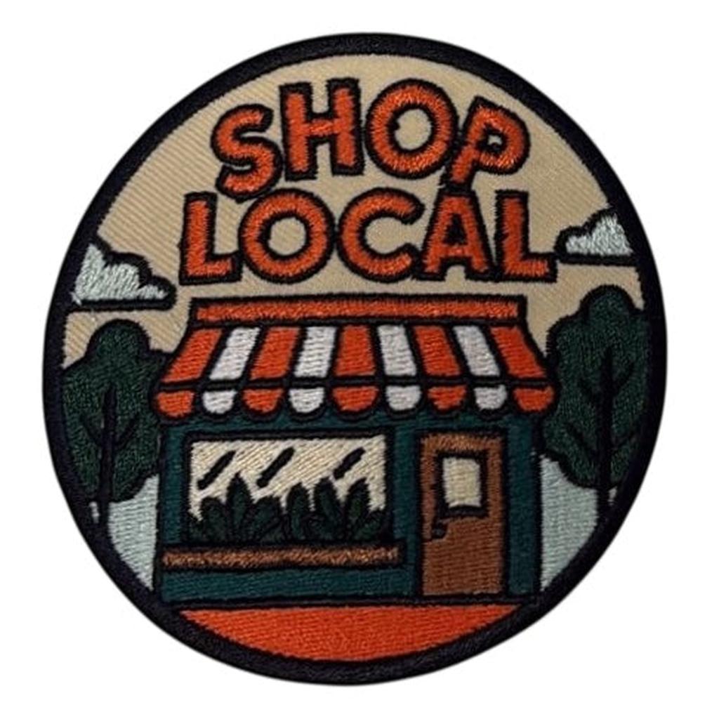 Shop Local kangasmerkki - Hoopee.fi
