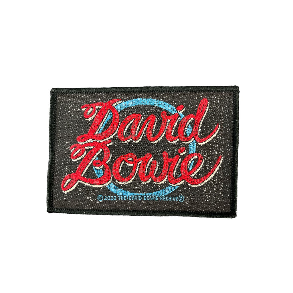 David Bowie - Logo kangasmerkki - Hoopee.fi