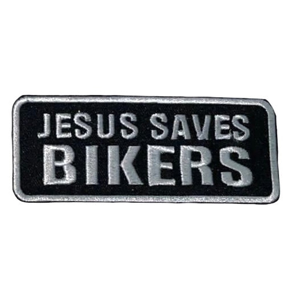 Jesus saves bikers hihamerkki - Hoopee.fi