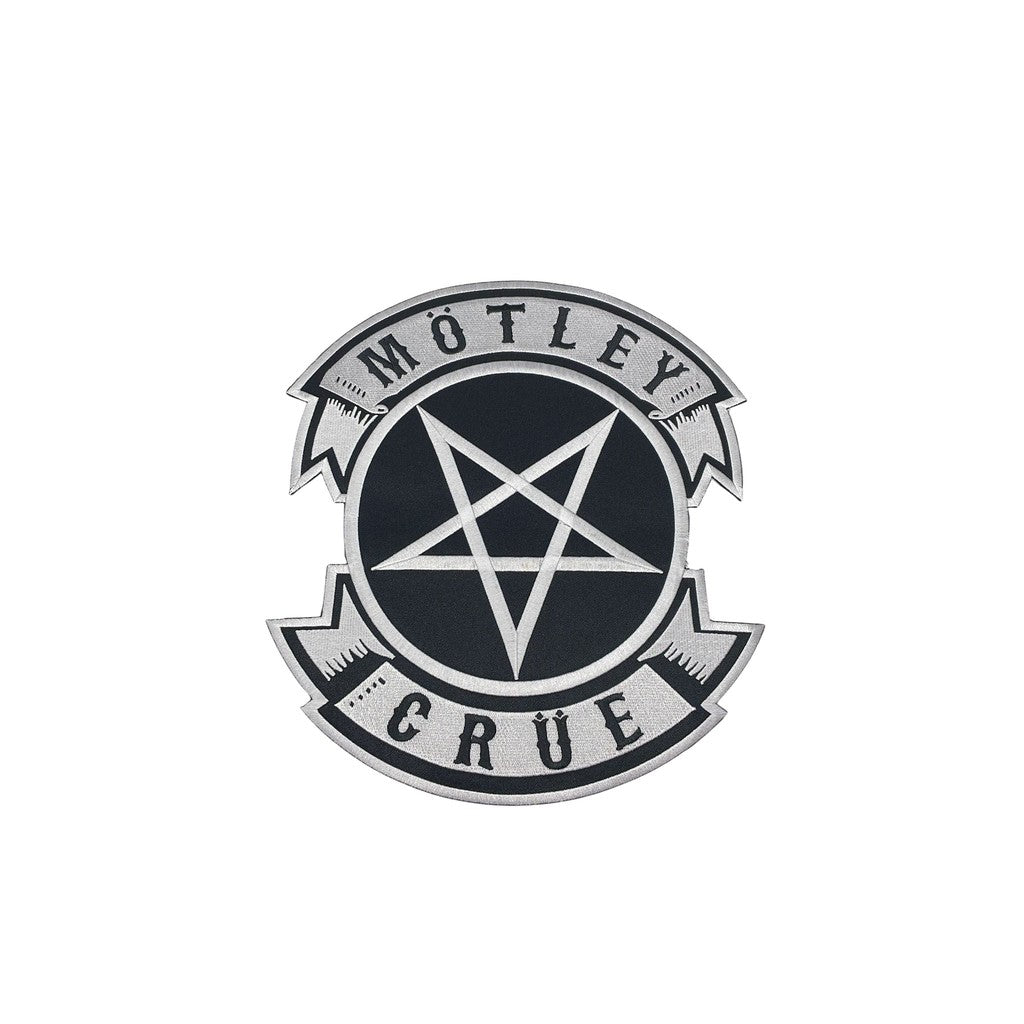 Mötley Crue - Pentacle brodeerattu selkämerkki - Hoopee.fi