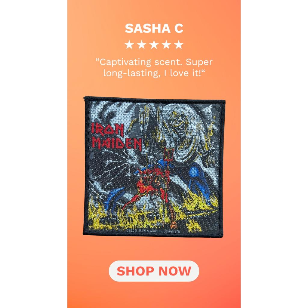 Iron Maiden - Number of the beast hihamerkki - Hoopee.fi