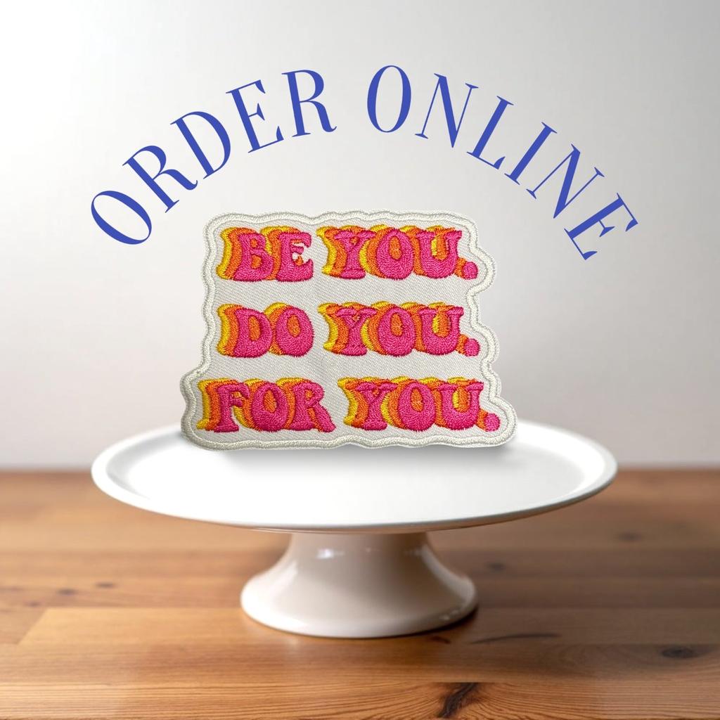 Be you do you for you kangasmerkki - Hoopee.fi