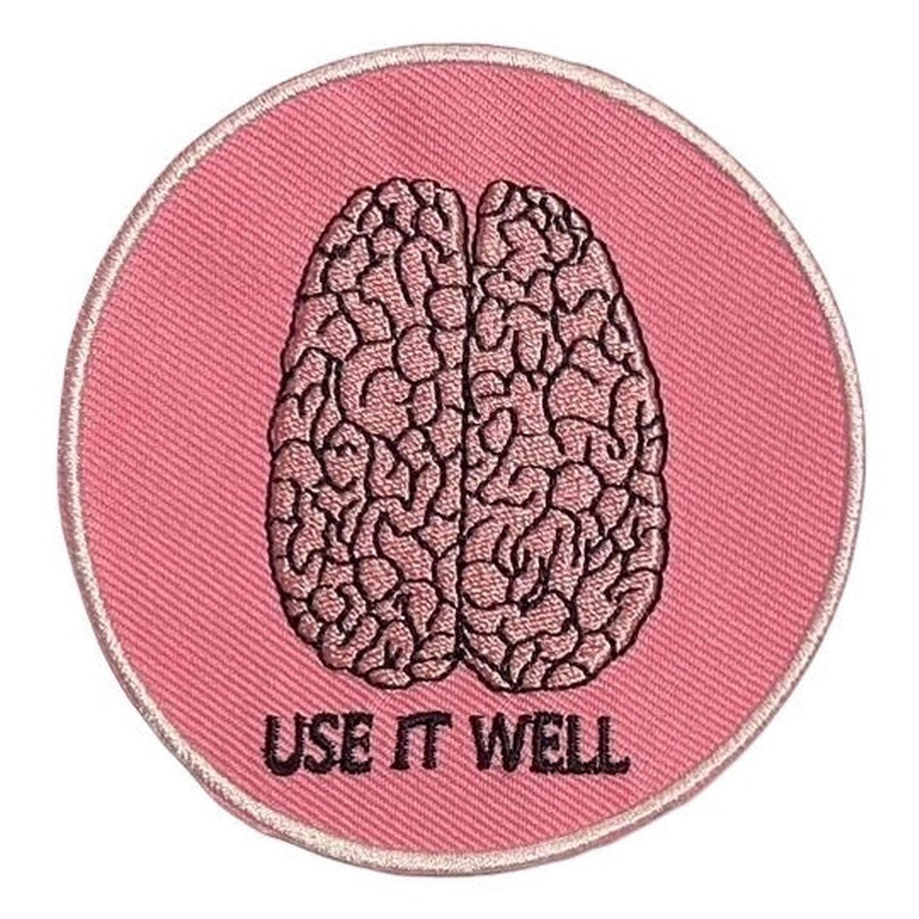 Brain - Use it well kangasmerkki - Hoopee.fi