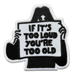 If it is too loud you are too old hihamerkki - Hoopee.fi