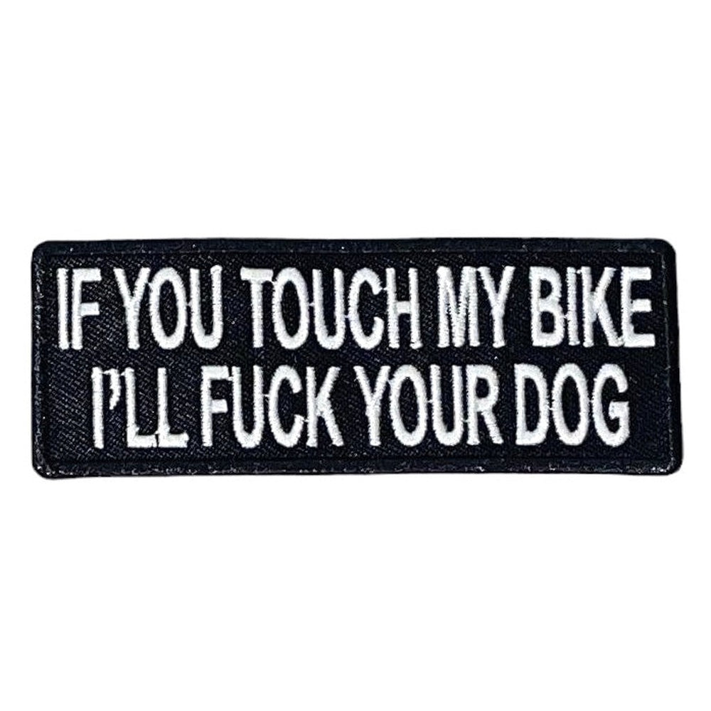 If you touch my bike EURON hihamerkki - Hoopee.fi