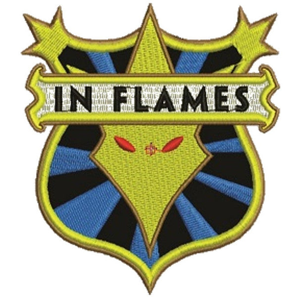 In Flames - Jester shield hihamerkki - Hoopee.fi