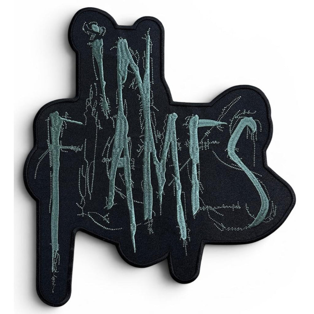 In Flames - Logo selkämerkki L-kirjaimen brodeeraus epäonnistunut SIKSI HALPA - Hoopee.fi