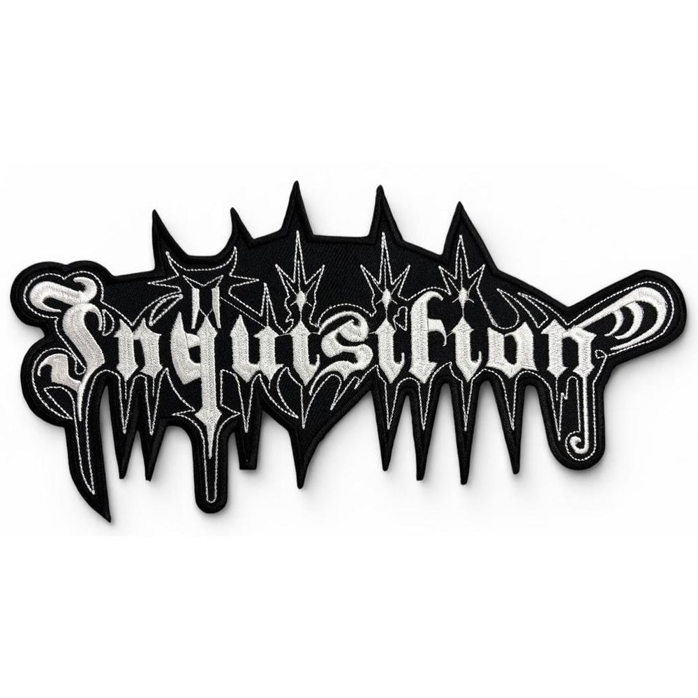 Inquisition - White logo selkämerkki - Hoopee.fi