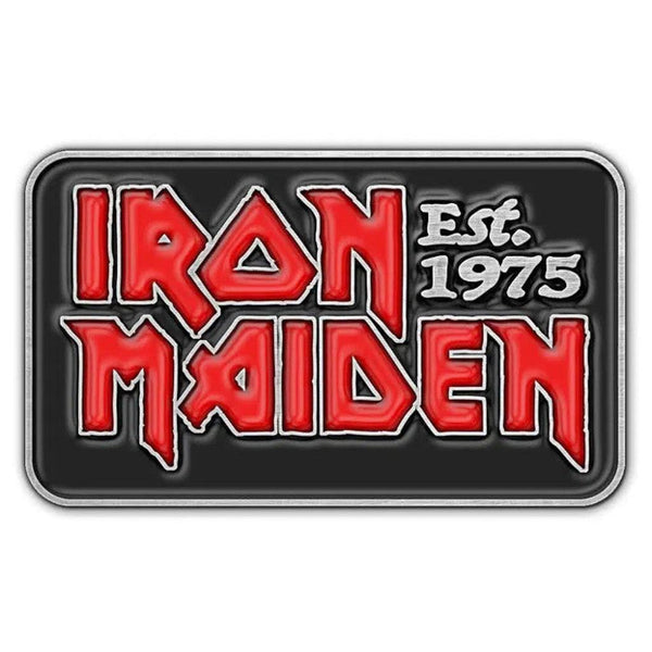 Iron Maiden - Est 1975 metallinen pinssi - Hoopee.fi