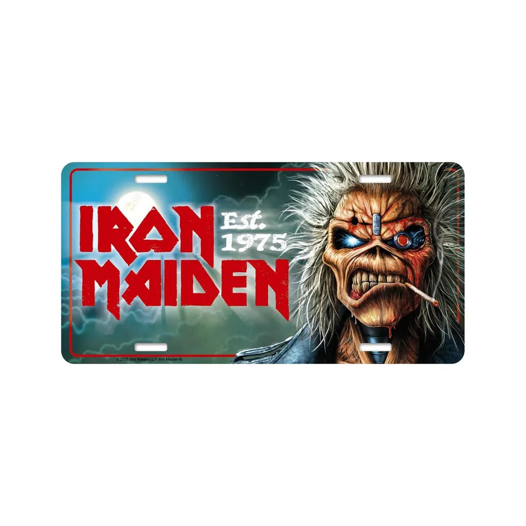 Iron Maiden Est 1975 sisustuskilpi – alumiini koristekilpi - Hoopee.fi