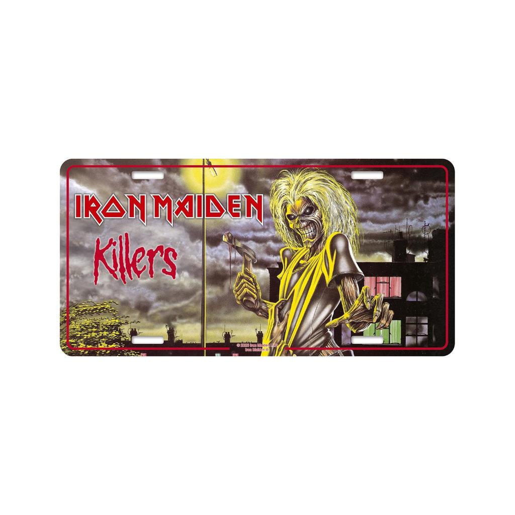 Iron Maiden Killers sisustuskilpi – alumiini koristekilpi - Hoopee.fi
