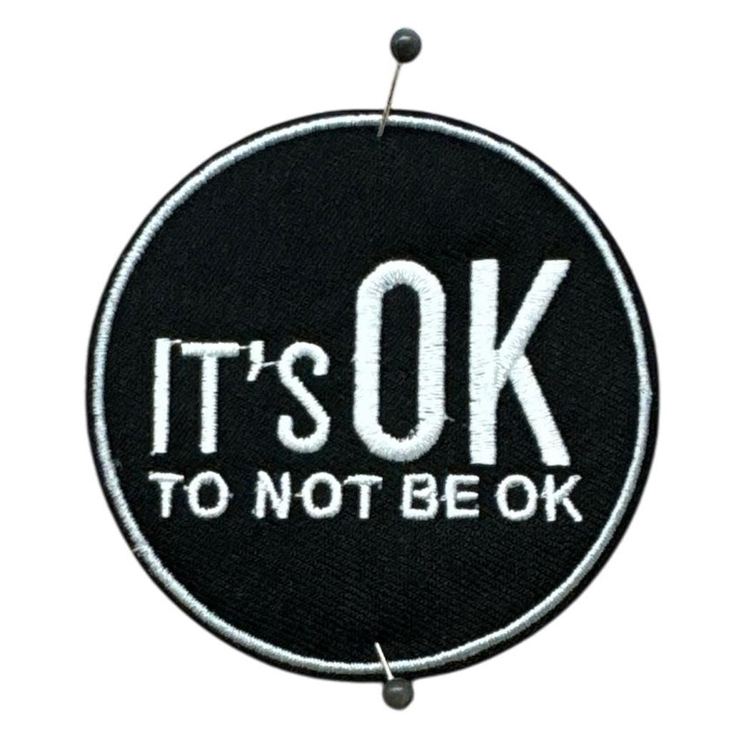 It is OK to not be OK kangasmerkki - Hoopee.fi