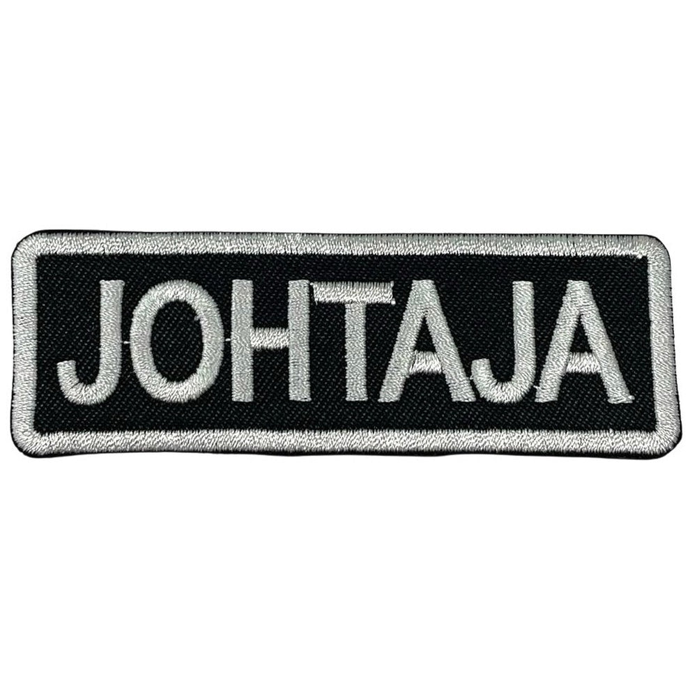 Johtaja kangasmerkki - Hoopee.fi