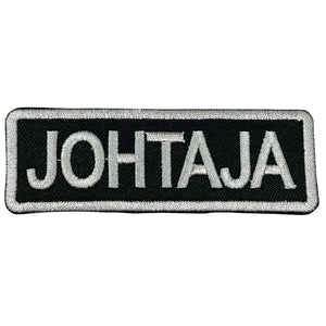 Johtaja kangasmerkki - Hoopee.fi