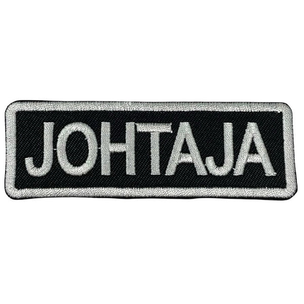 Johtaja kangasmerkki - Hoopee.fi