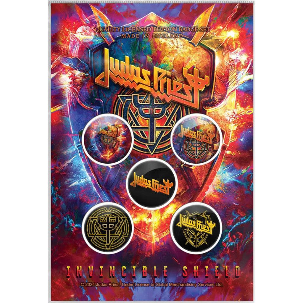 Judas Priest - Invincible shield rintanappisetti - Hoopee.fi