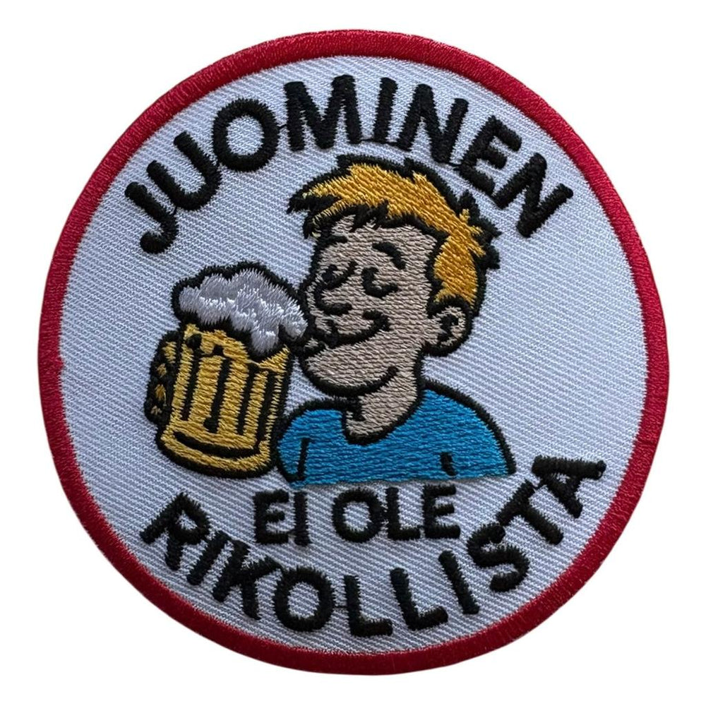 Juominen ei ole rikollista haalarimerkki - Hoopee.fi