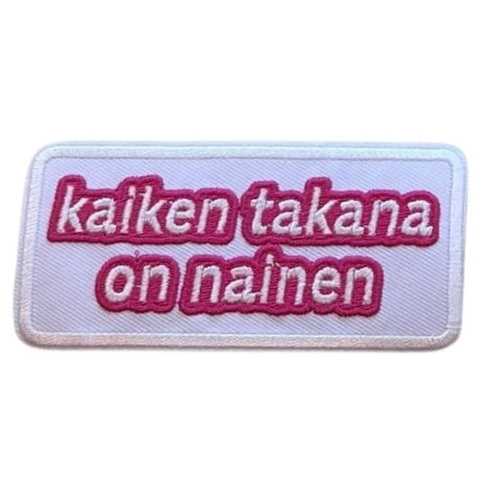 Kaiken takana on nainen kangasmerkki - Hoopee.fi