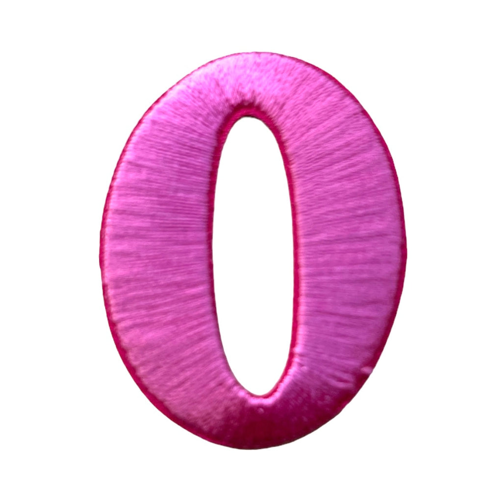 Kangasmerkki kirjain O pinkki - Hoopee.fi