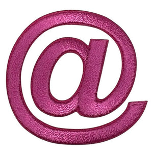 Kangasmerkki kirjain @ pinkki - Hoopee.fi