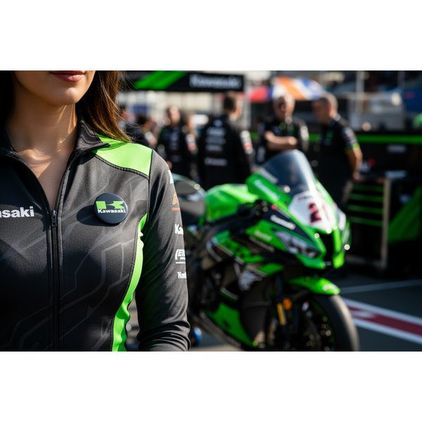 Kawasaki rintanappi - Hoopee.fi