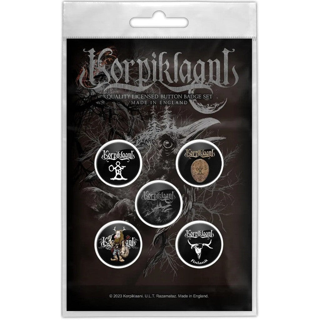 Korpiklaani rintanappisetti - Hoopee.fi