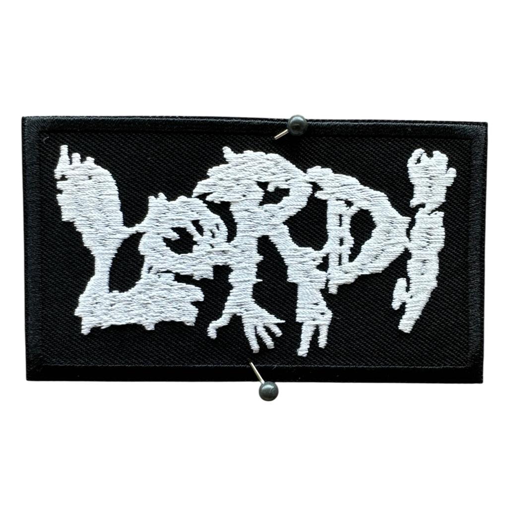 Lordi - White logo hihamerkki - Hoopee.fi