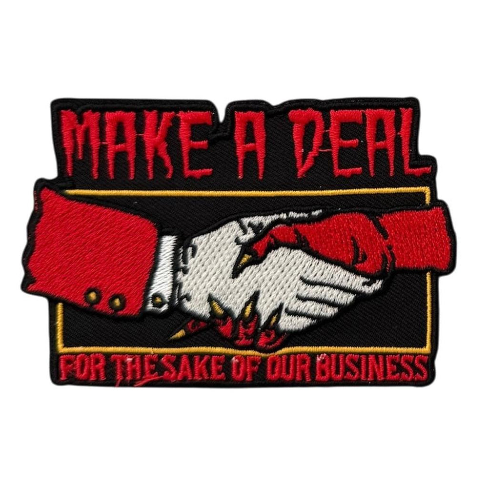 Make a deal kangasmerkki - Hoopee.fi