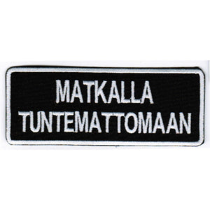 Matkalla tuntemattomaan hihamerkki - Hoopee.fi