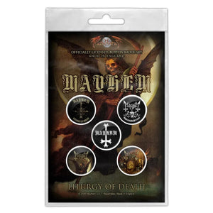 Mayhem - Liturgy of Death rintanappisetti - Hoopee.fi