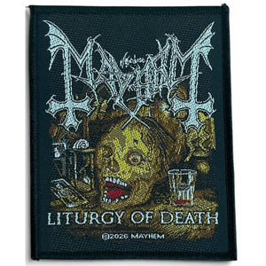 Mayhem - Liturgy of death hihamerkki - Hoopee.fi