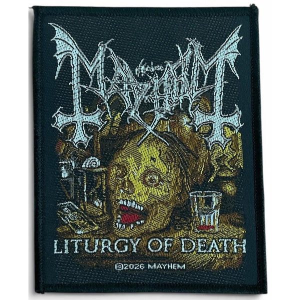 Mayhem - Liturgy of death hihamerkki - Hoopee.fi