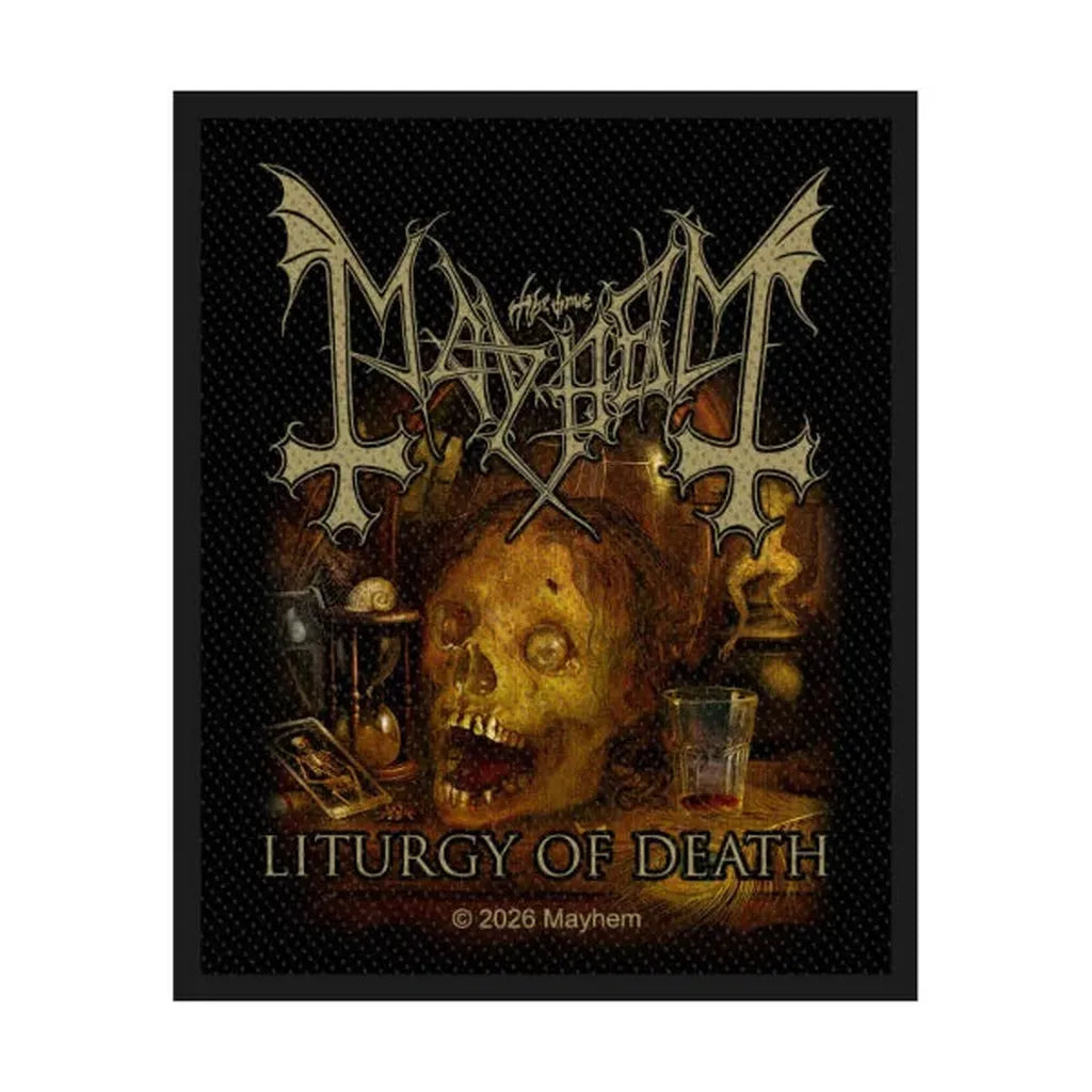 Mayhem - Liturgy of death hihamerkki - Hoopee.fi