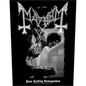 Mayhem - Pure fucking armageddon selkämerkki - Hoopee.fi
