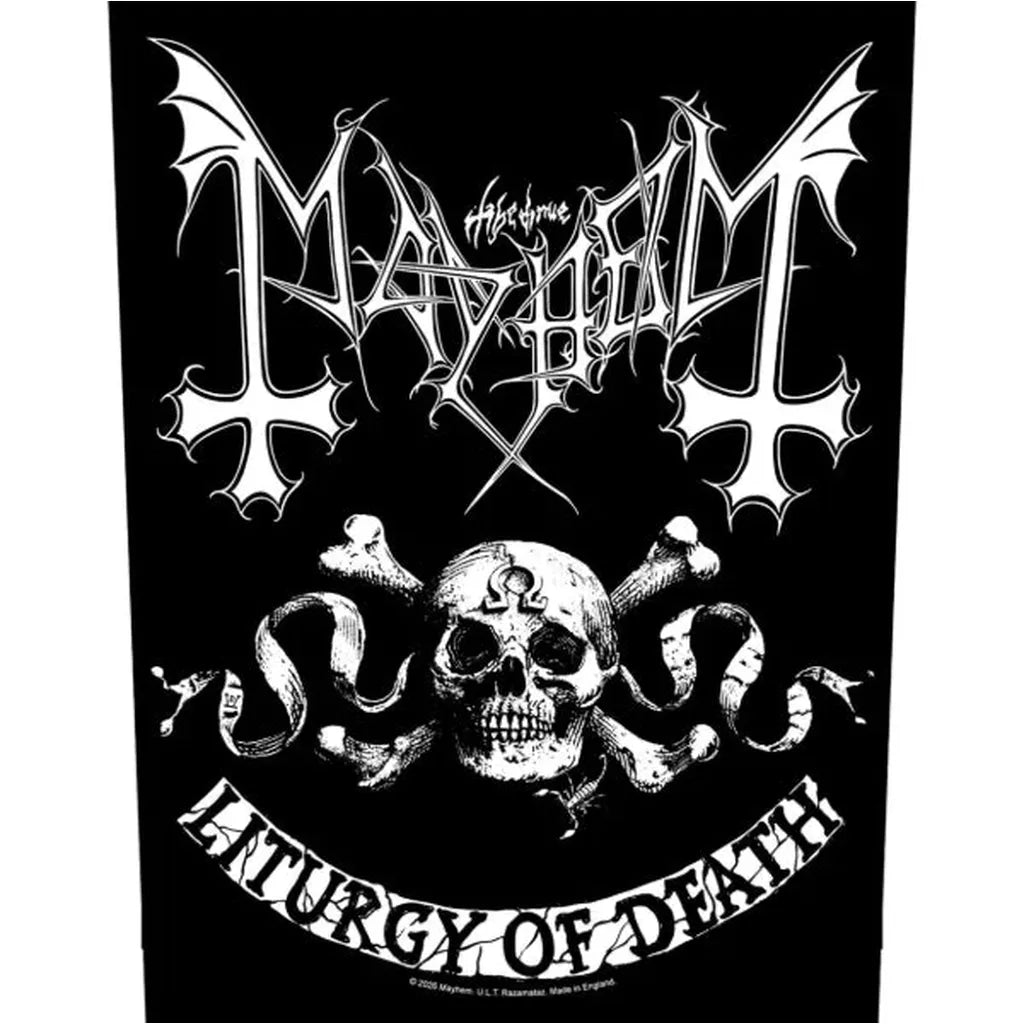 Mayhem - Skull omega selkämerkki - Hoopee.fi