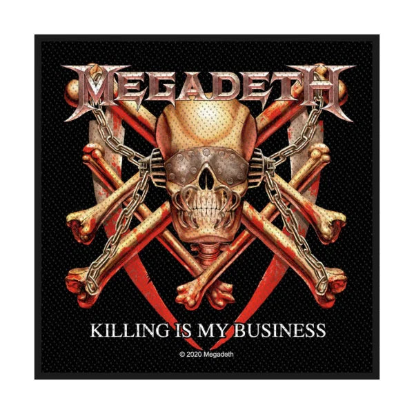 Megadeth-Killingis my business hihamerkki