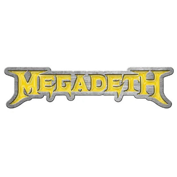 Megadeth - Logo metallinen pinssi - Hoopee.fi