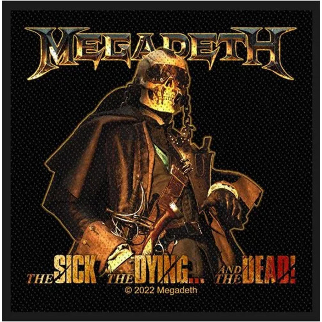 Megadeth - The sick, The dying and The dead kangasmerkki - Hoopee.fi